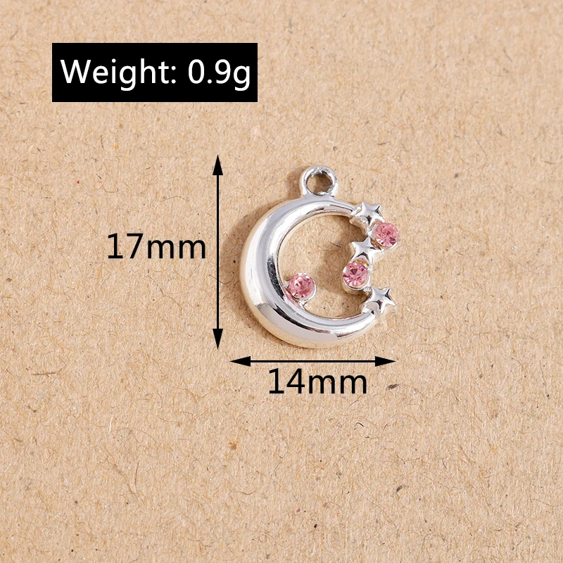 10 stücke zarte Kristall frucht Kirsche Anhänger Charms für Schmuck machen DIY Halsketten Ohrringe Zubehör liefert – Detail 23