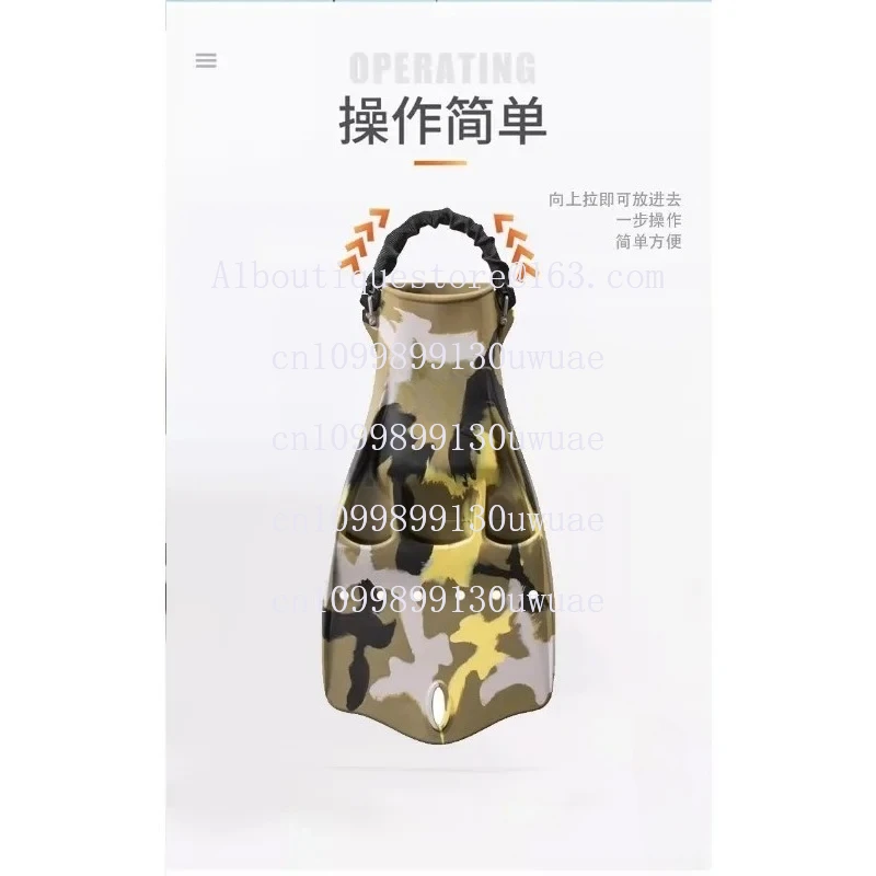 Jet Fin Tauch flossen verstellbare Band Stahls chnalle Frosch Kick Jet Big Power