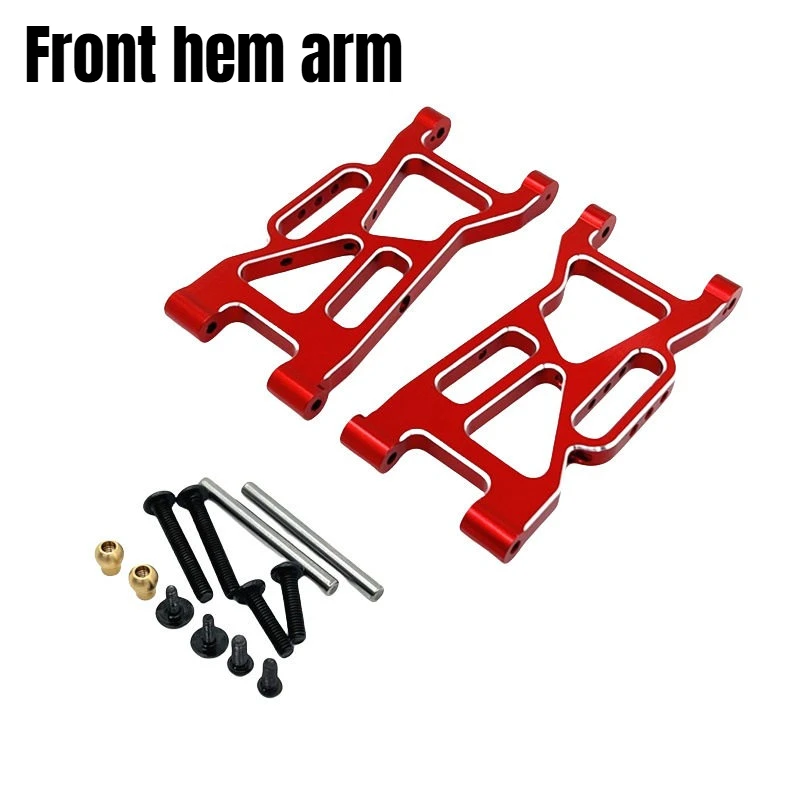 Pièces détachées pour voiture RC MJX 10208 V2 Edition, pièces en métal pour châssis, pièces de renforcement, bras oscillants, amortisseurs, armure de cadre, etc.