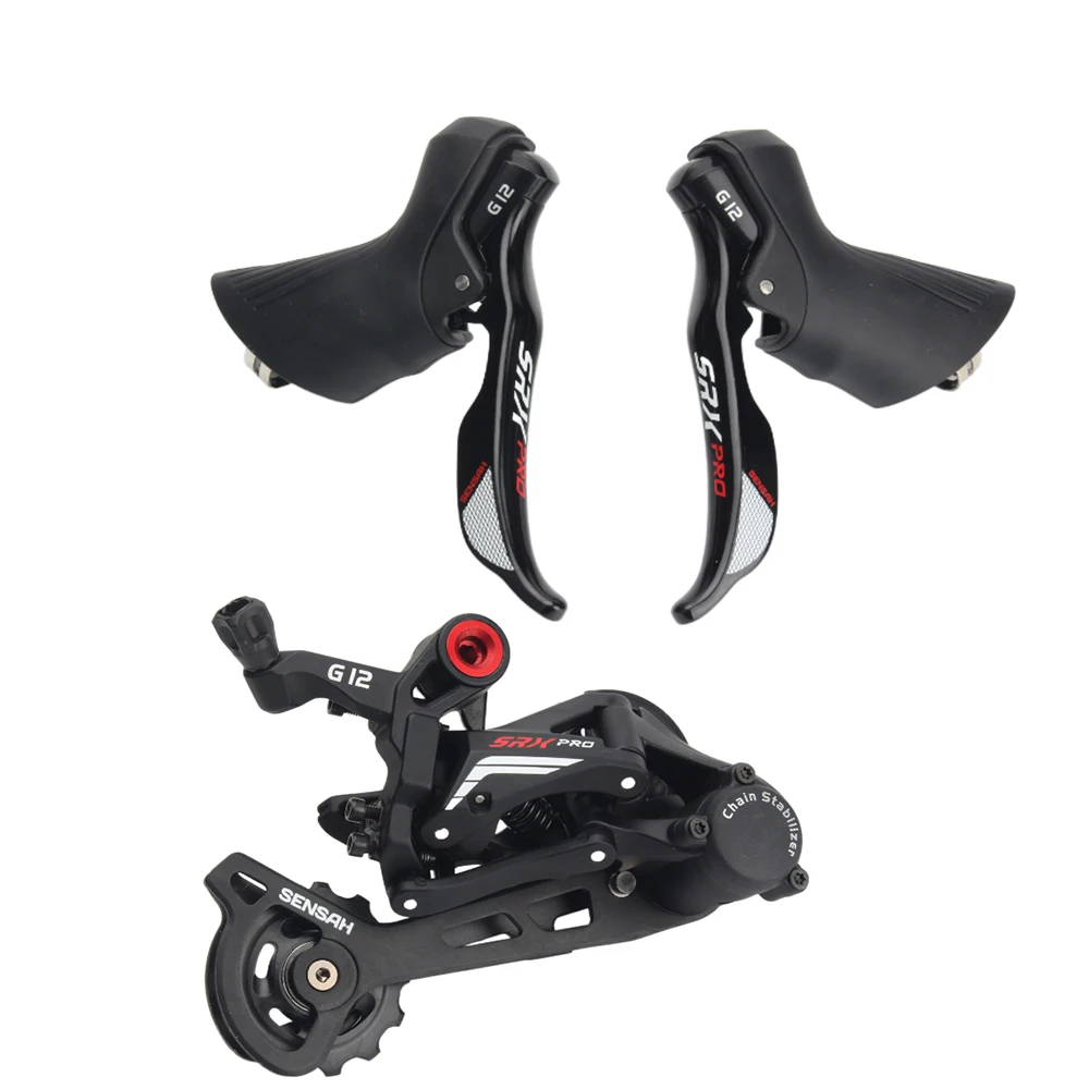 SENSAH SRX PRO 1x12 Speed Road Bikes Groupset  R/L Shifter Derailleurs for OffRoad Bicycle Rear Derailleur Parts for Gravel Bike