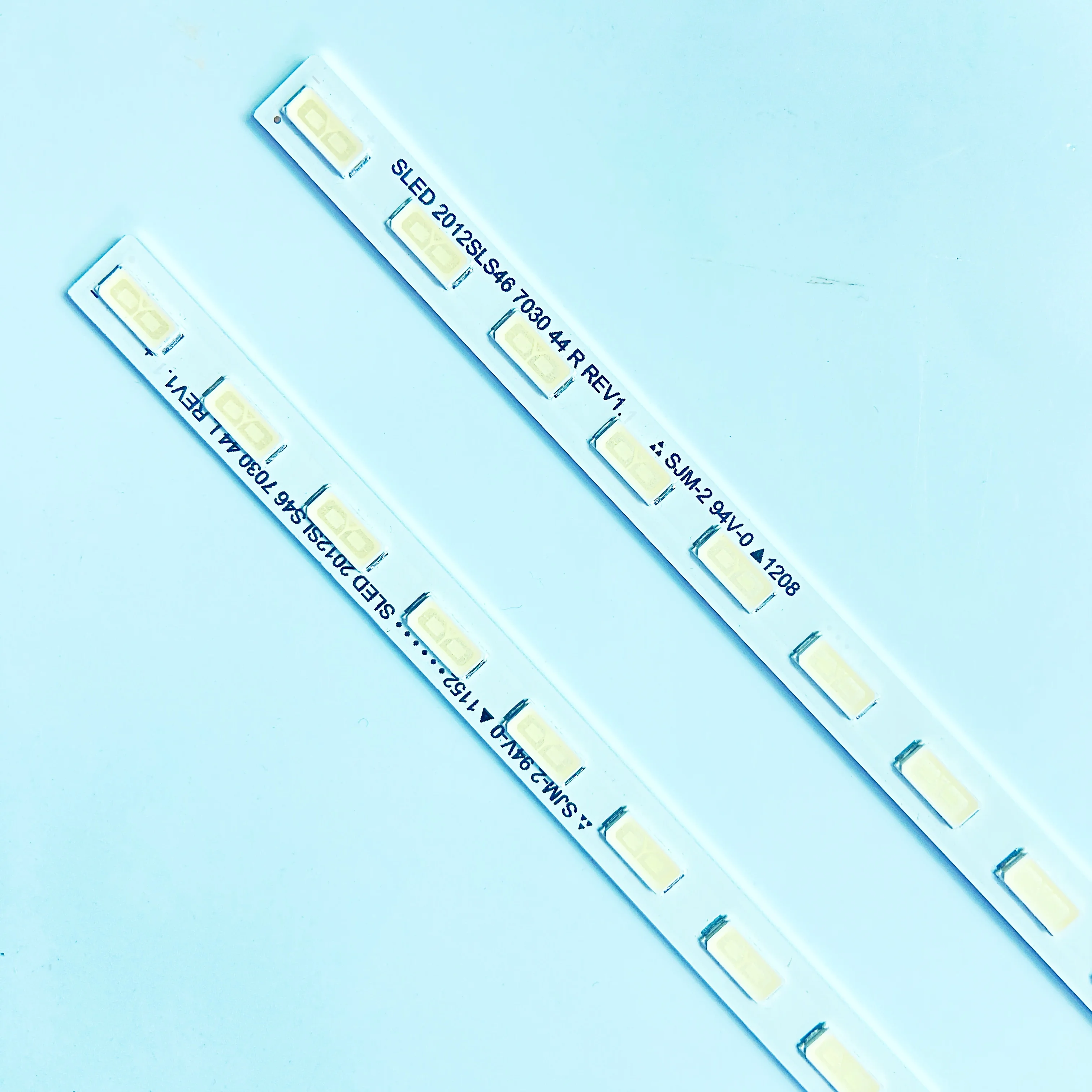 2PCS LED Backlight Strip 2012SLS46 7030 44 LJ64-03363A 03363B 03363C KDL-46EX650 KDL-46HX750 KDL-46HX753 LTY460HN05 LTY460HQ05