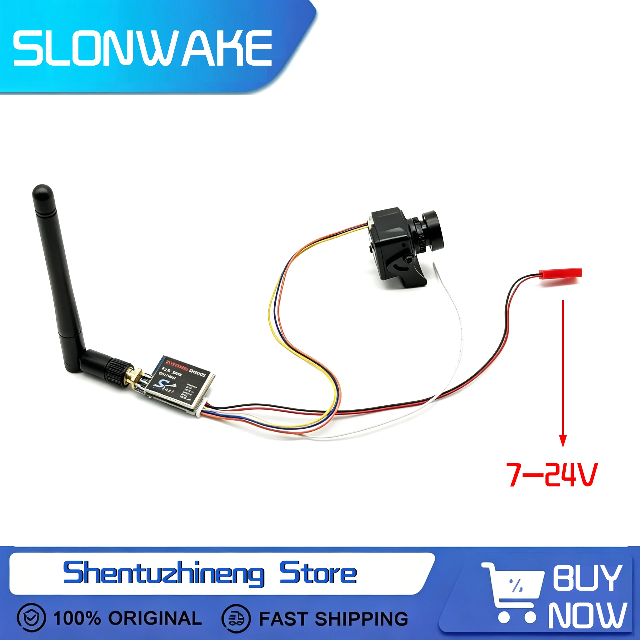 SLONWAKE Yeni 5.8G 48CH 600mw  - Drone Racing Camera incelemesi ve fiyatı
