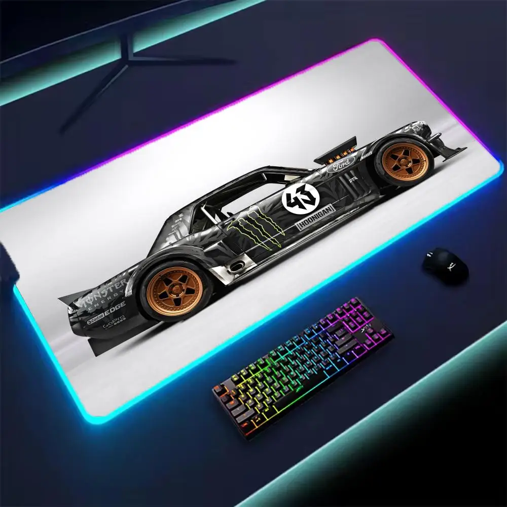 

Коврик для мыши Hoonicorn RGB, сверхбольшой игровой коврик для стола с LED-подсветкой, 14 режимов освещения, водонепроницаемый, противоскользящий, подарок для геймера