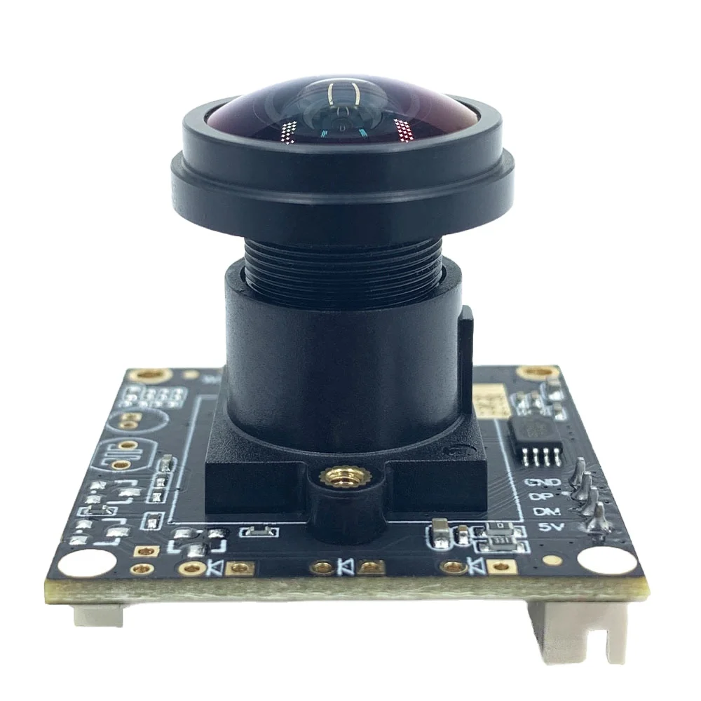 2026 New 5.0Megapixels 2592*1944 32*32mm Color USB Camera Module M12 1.7mm Fisheye Lens FOV 170 Degree Linux windows YUY2 MJPEG