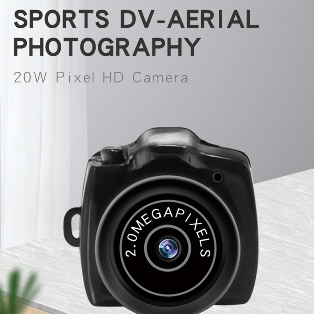 كاميرا صغيرة HD فيديو مسجل الصوت كاميرا الفيديو الرياضية 1080P مايكرو كام المحمولة جيب مراقبة الأمن كاميرا صغيرة Y3000 Y2000