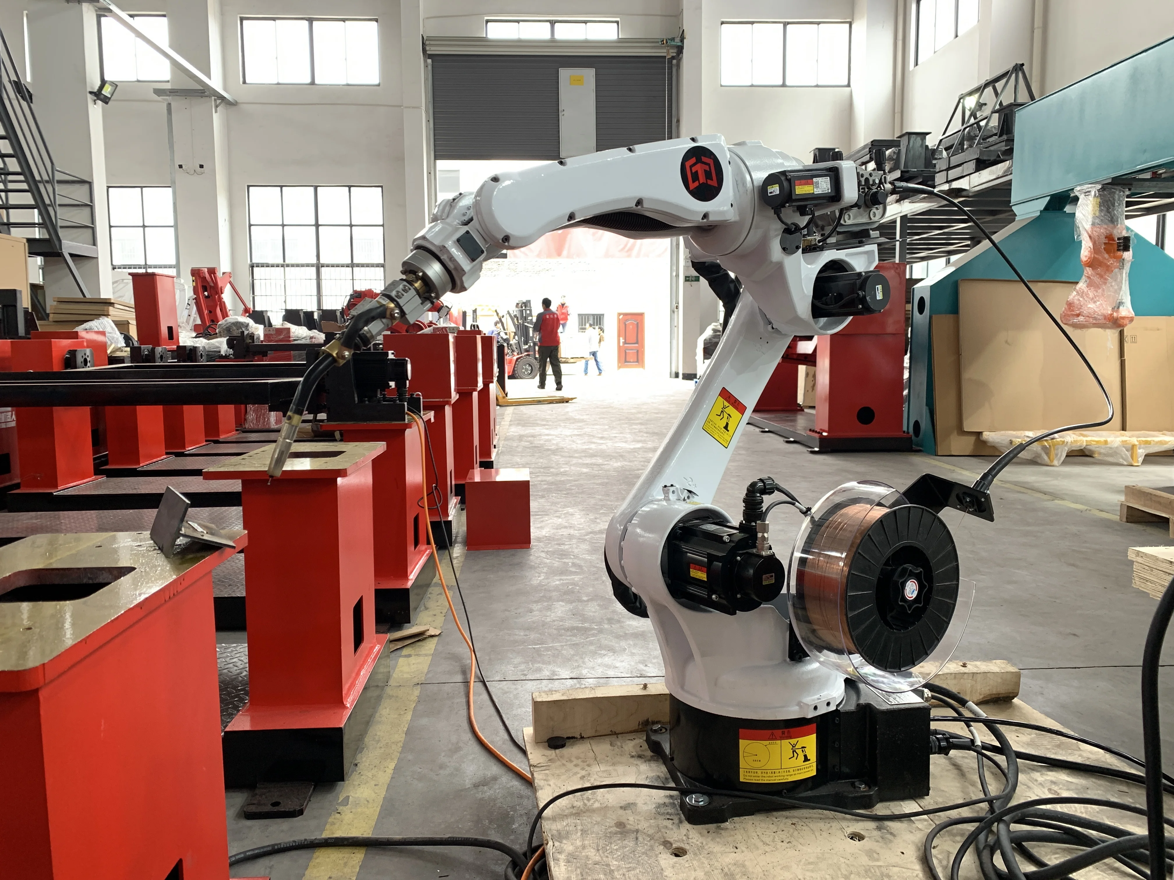 Automatic 6-Axis Welding Robot with Power Supply