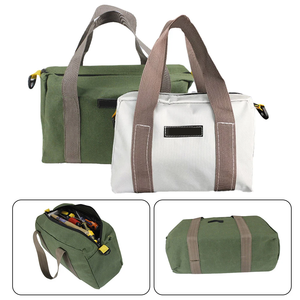 Oxford Canvas Bag Large Capacity Tool Bag For DIY Projects For Vehicle Maintenance Wear Resistant Top Opening Design