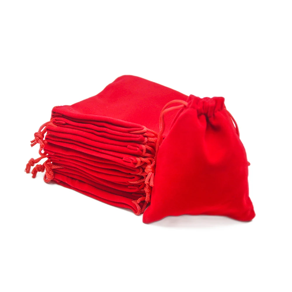 กระเป๋าลูกเต๋า 10 ชิ้น - กระเป๋าเก็บของสำหรับอุปกรณ์เกมบนโต๊ะ