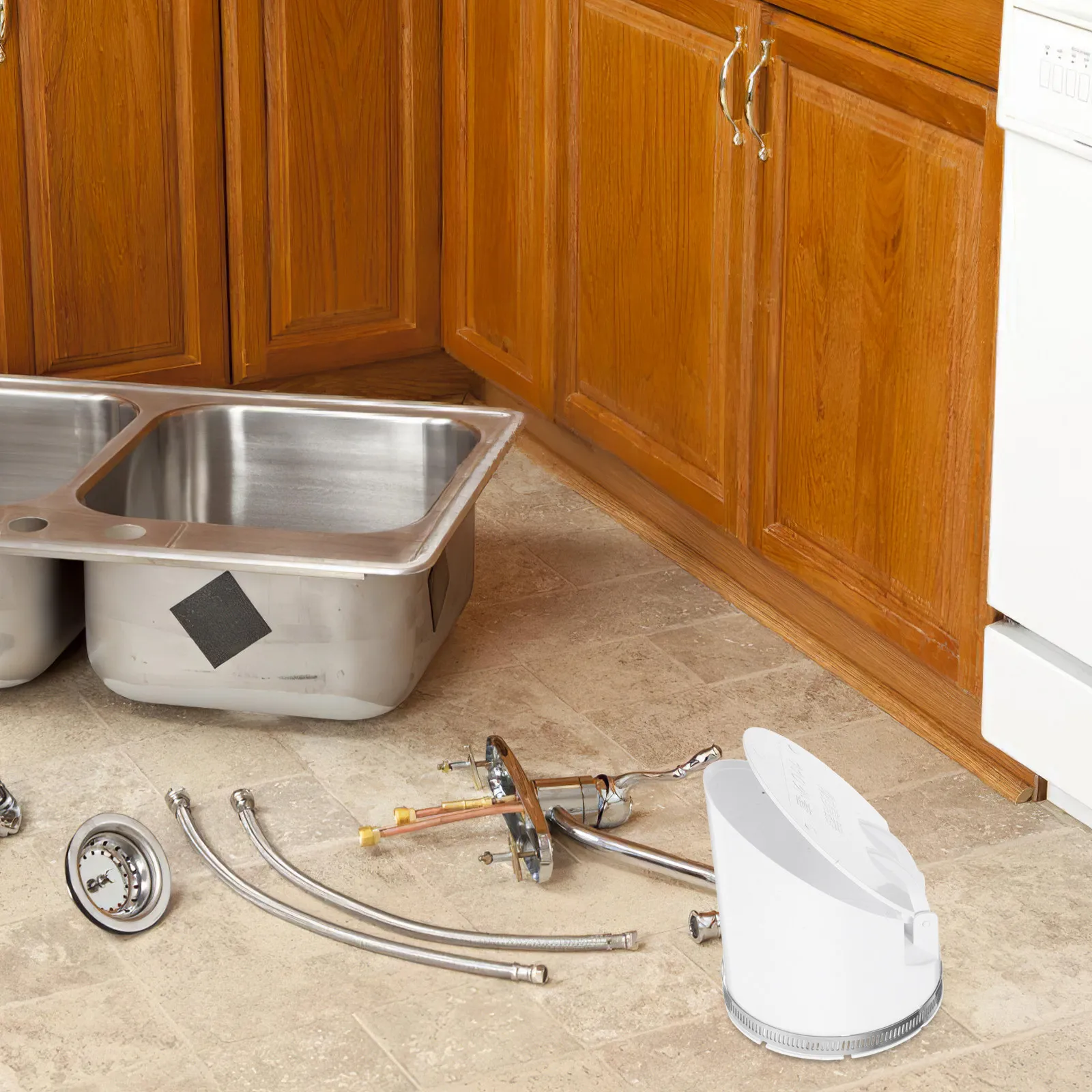 วาล์วกันไหลย้อนทางเดียว สีขาว  - Home One Bathroom Accessories บทวิจารณ์และราคา