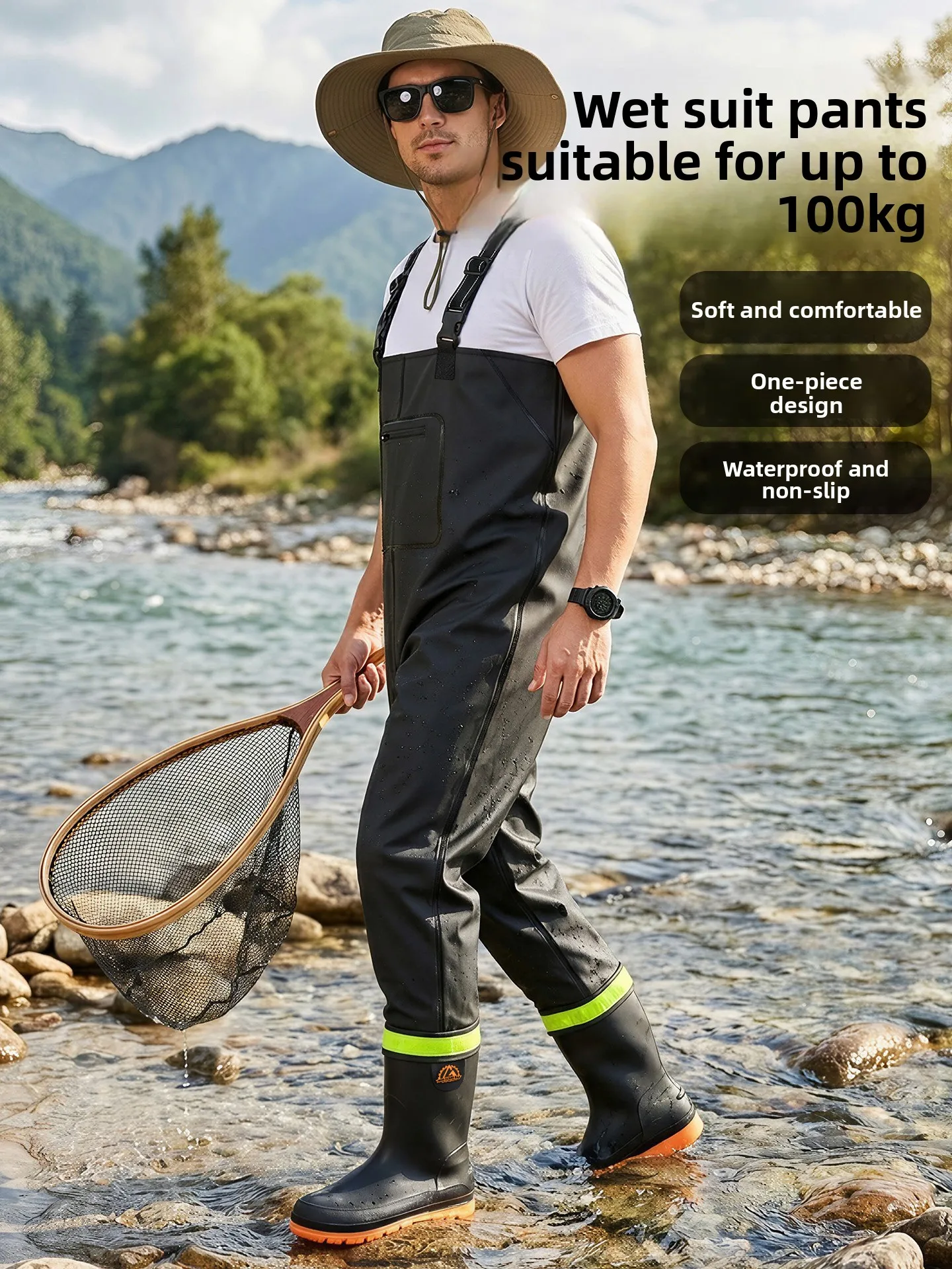 Fishing Pants Waterproof - German Style Thickened Waterproof Men's Overall