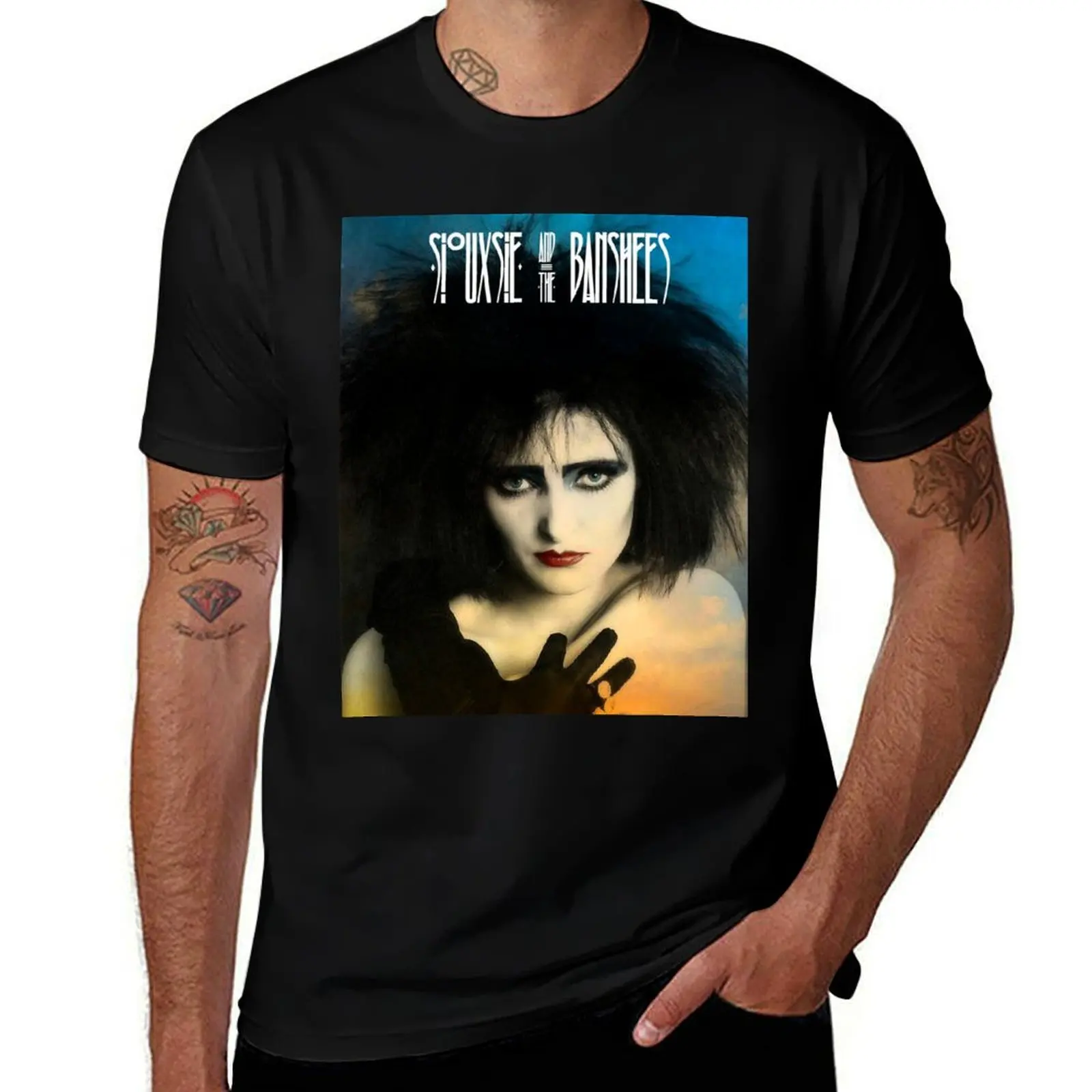 Siouxsie and the Banshees - Siouxsie Sioux The Ice Queen T-Shirt anime stuff blue lock t shirts for men pack