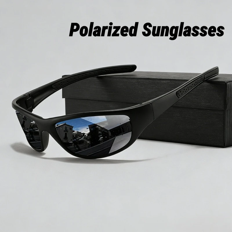 

Men's Outdoor Polarized Sunglasses Retro Brand Designer Cycling Sports UV400 UV Protection Glasses Classic Driving Shades