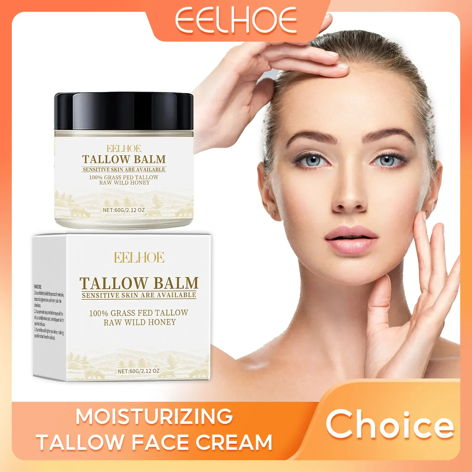 

Cow Fat Facial Cream Moisturizing Brightening Skin Firming Cream Reduce Melanin Hydrating Moisturizer Smooth Skincare Products
