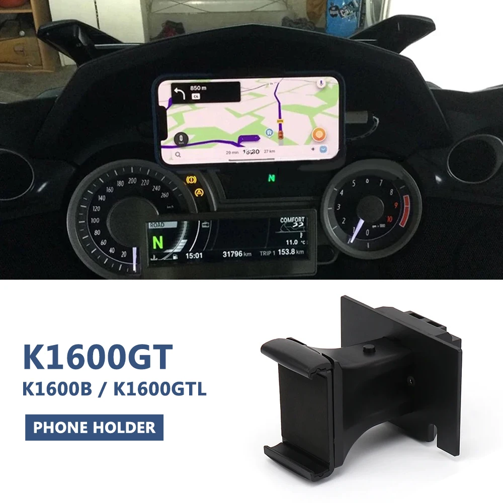 

Motorcycle FOR BMW K1600GT K1600 GT K1600GTL K1600B K 1600 GTL GPS Mount Support Bracket Phone Holder Stand Mobile Bracket
