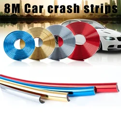 UniversalCar Rim Protect Strip ochraniacz na krawędzie koła jasny matowy koło samochodowe naklejki ochrona opon pielęgnacja obejmuje car Styling 8M