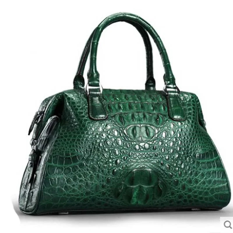 

Langhao новая женская сумка из крокодиловой кожи, модная сумка большой вместимости, женская сумка