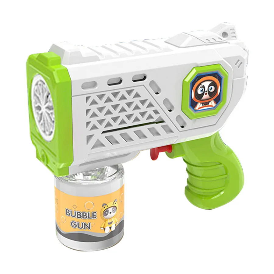 2024 New Electric Automatic Bubble Machine Water Gun Bubbles Gun Summer Beach Bath Outdoor Game Fantasy Kids Toys Festival Gifts
