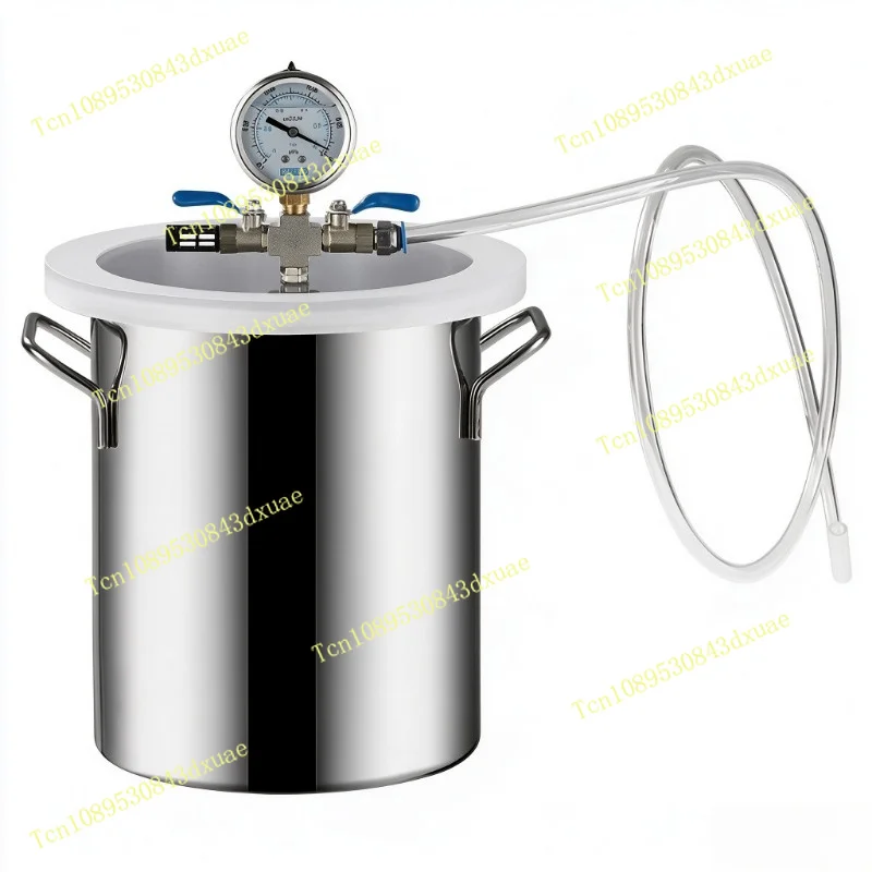 Vacuum Degassing Chamber Vacuum Defoaming Machine for Resin Silicone AB Glue Epoxy Mold Making Bubble Remover
