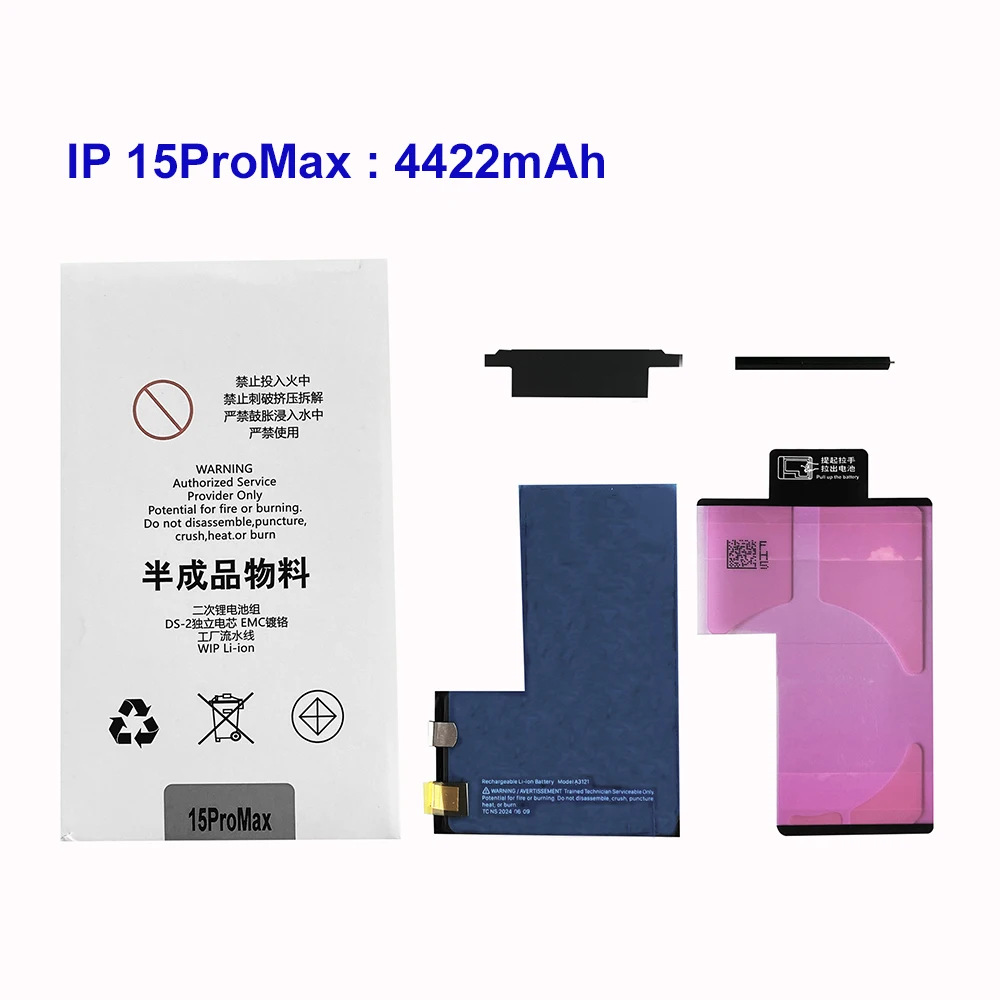 2 pc/lote Vormir Bateria Célula Sem Flex Para iPhone 11 12 13 14 15 X XS Max Ori Capacidade Bateria Substituição para Resolver Mensagem Pop-up