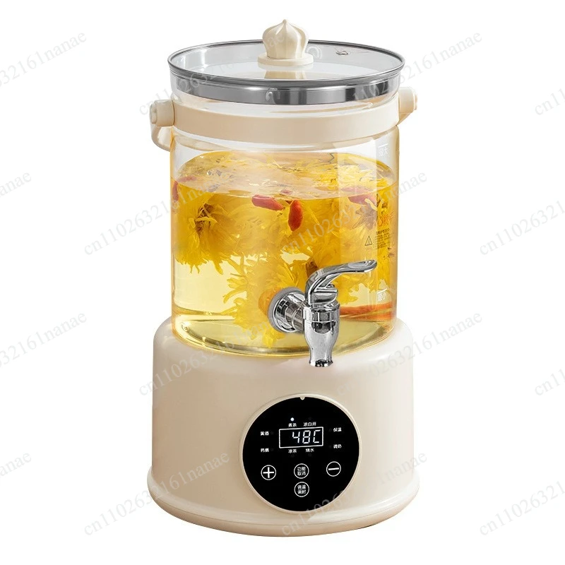 Health Pot 4L Household Multi-functional Office Stewing Split Flower Teapot Large Capacity Kettle