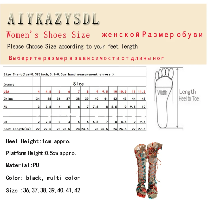 2024 Soft PU Leather Knee High Boots Summer Cut Out Open Toe Sandals Women Flat Heel Bohemian Tropical Cross S trap Shoes Beach