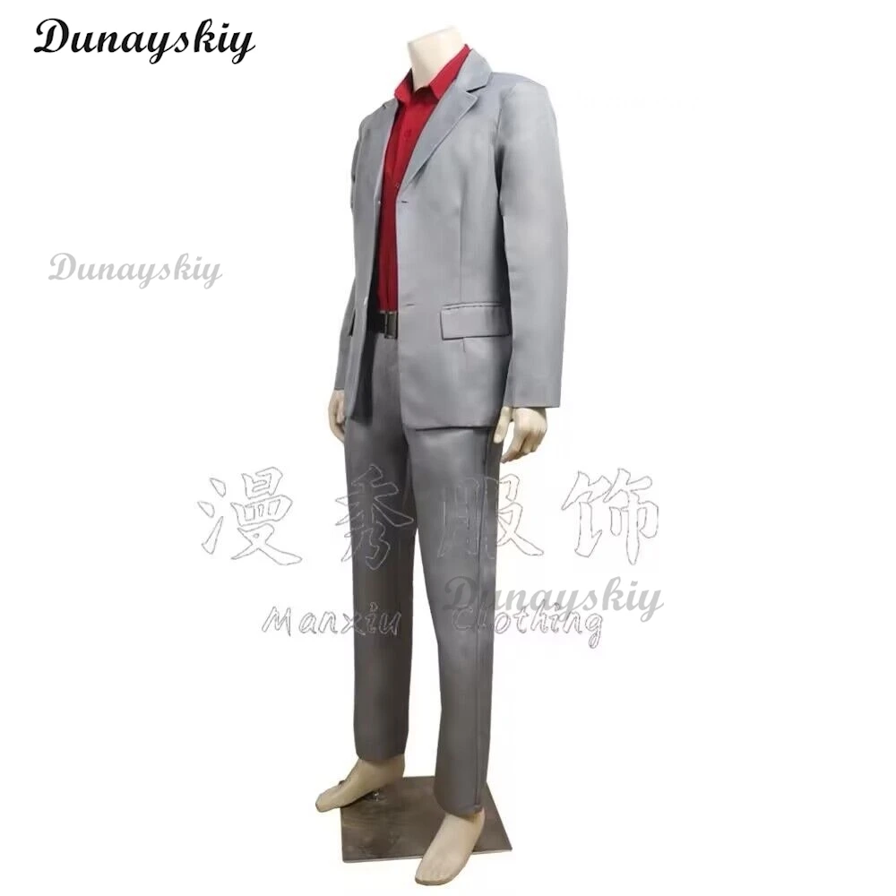 Yakuza Kazuma Kiryu Cosplay Uniform Wig Manga Anime Game Christmas Party Halloween Uniform Outfit Cosplay Costume