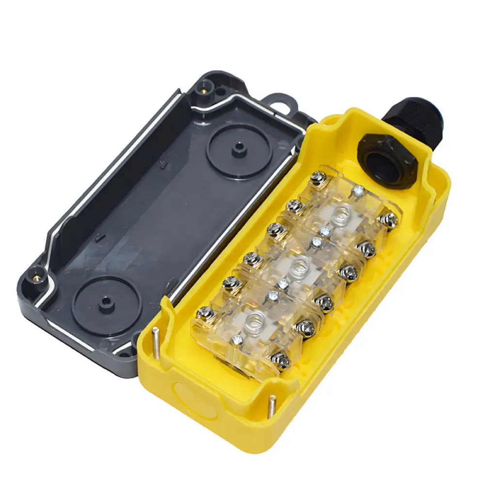 Heavy Duty Pendant Control Switch Waterproof Crane Push Button For Hydraulic Tail Lift Motorized Vehicle Loading Lift Gate
