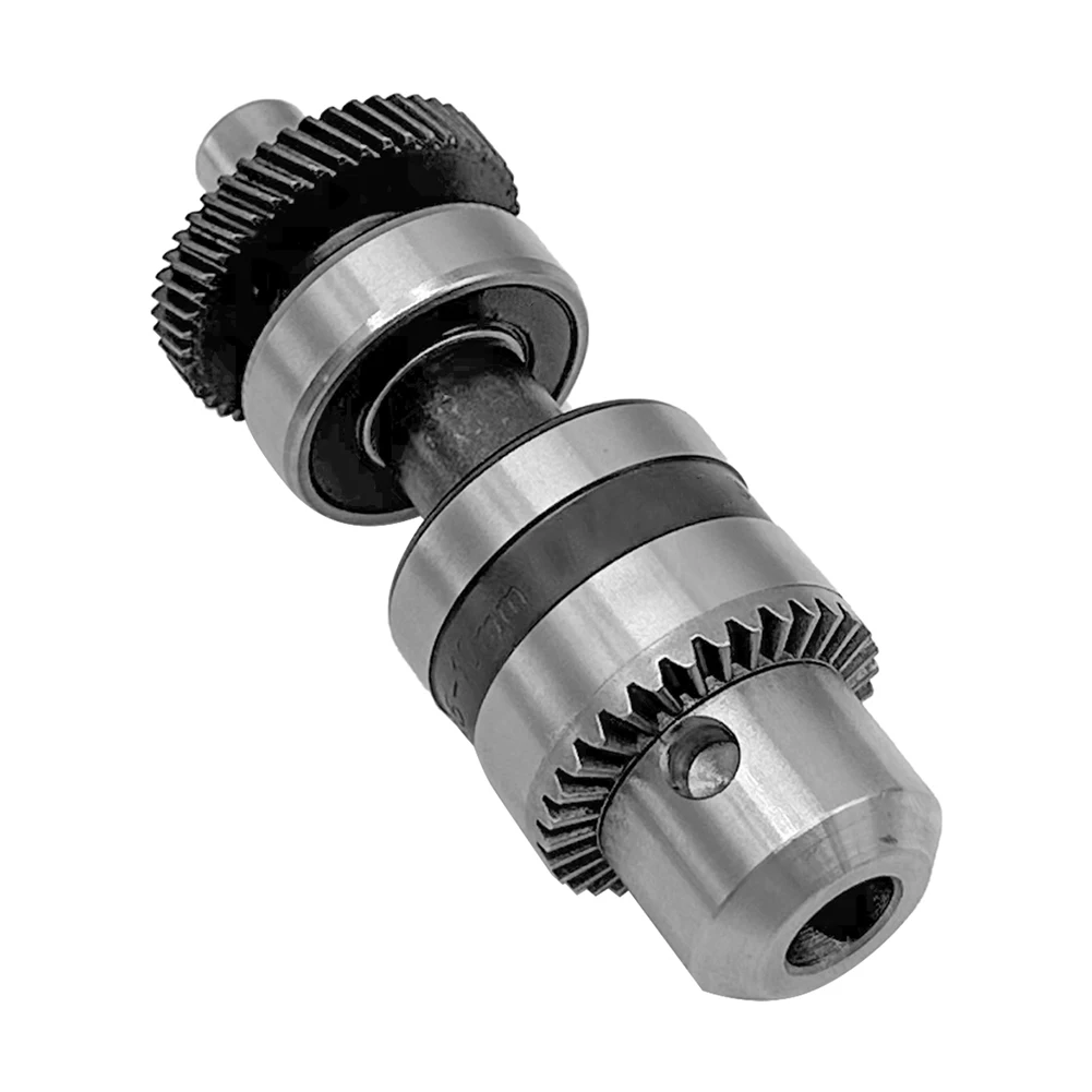 

DIY Projects 6-Tooth Chuck Alloy Steel Chuck 101mm Length 1.5-10mm Chuck Range 47-Tooth Gear Design Compact Drill Chuck