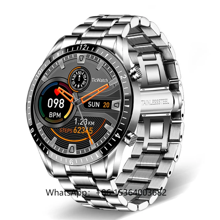 

TJXL-Smart Watch I9 Touch Screen Hand Free Smartwatch Men Women Fitness Tracker Heart Rate Call Smartwatch for Android IOS