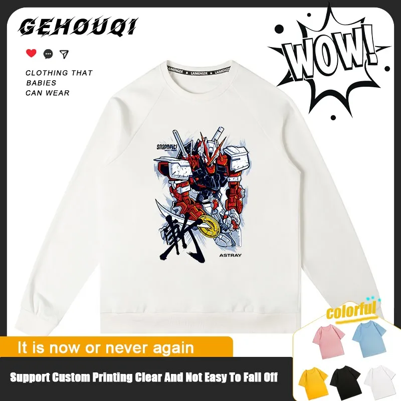 

Mobile Warrior Gundam Joint Hoodie Men Crewneck Spring Yuan Zu Gundam Animation Surrounding Clothes Boy Tide Brand