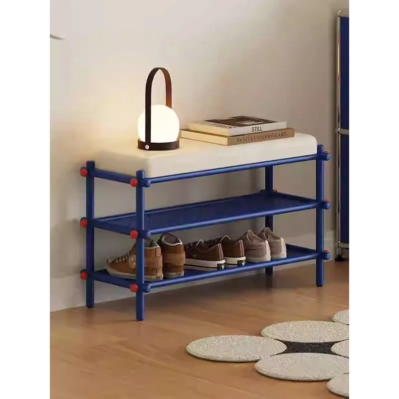 

Bench with Shoe Storage for Bedroom Living Room Creative Shoe Rack Stool with Seat Minimalist Sofa Bench for Home Furniture