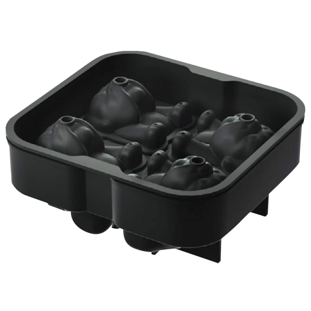 

Flexible Silicone Cube Household Reusable Dog Shape Non-Stick Freezer For Whiskey Coffee Making Diy Kitchen Gadget Lovely Dog