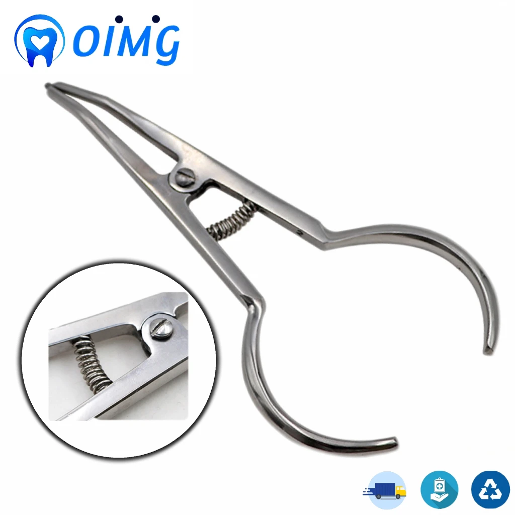 Dental Ring Placed Pliers Dental Tools Arranged Rubber Clamp Separator Circle Pliers Elastic Ligature Ties Forceps Dental Tools