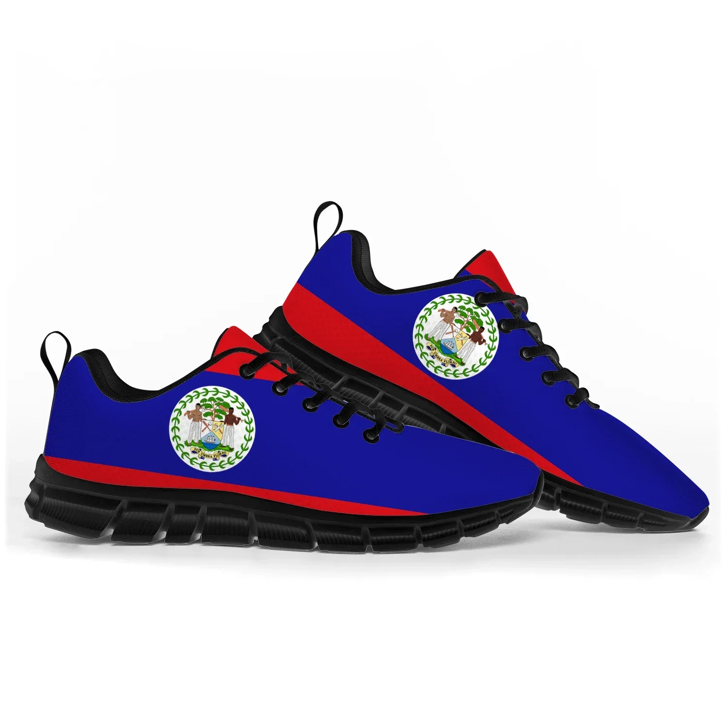 Belizean Flag Sports Shoes Mens Womens Teenager Sneakers Belize Fashion Casual Custom High Quality Couple Shoes