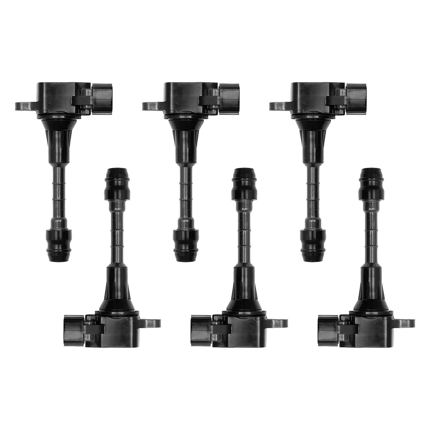 Ignition Coil Pack Set of 6 for Infiniti FX35 G35 M35 Nissan 350Z V6 3.5L 2003-2008 UF401 / 22448-AL61C / 22433-AL615