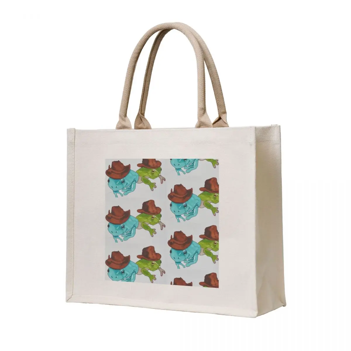 

cowboy frogs Tote Bag Women's shopping bag shopper bag women canvas Shopping bags tote bags cloth bags