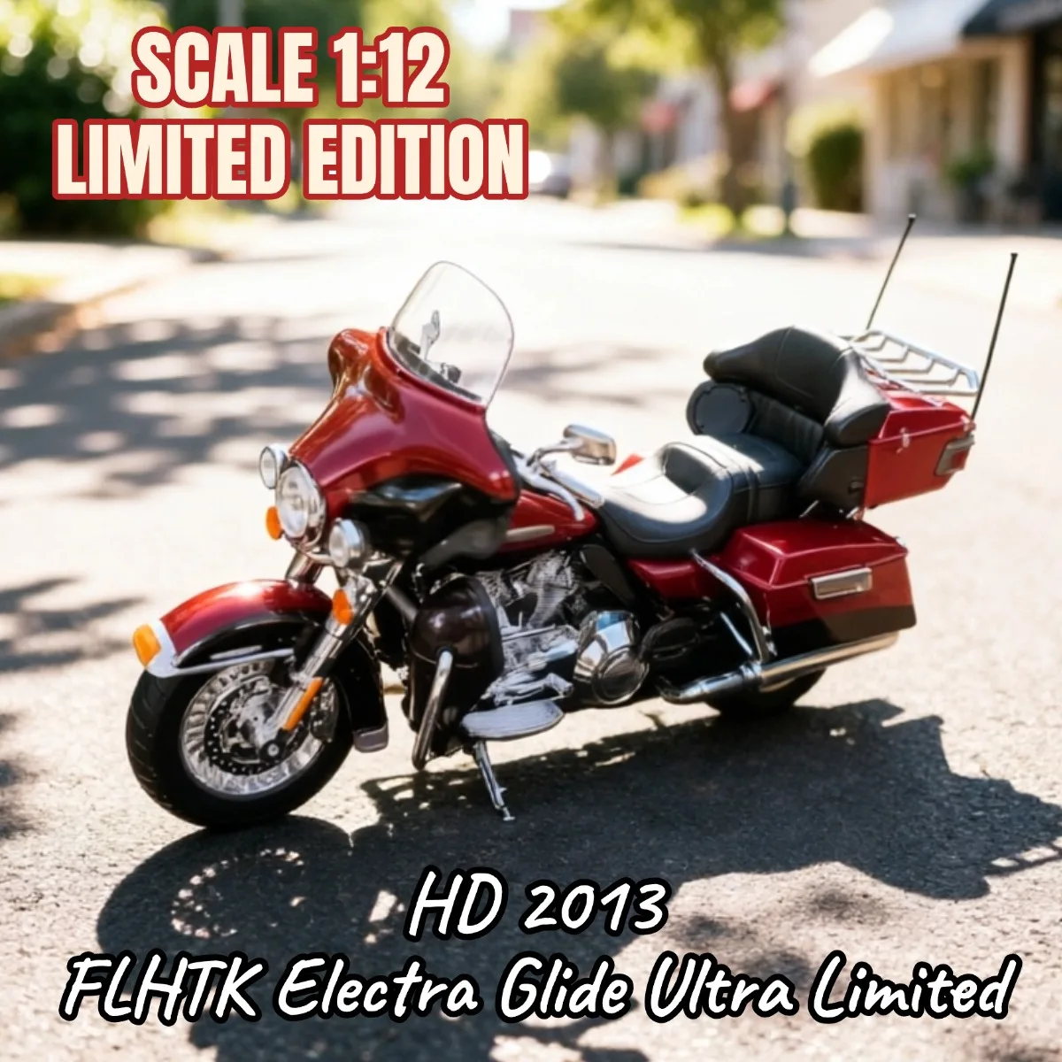 

1:12 Diecast HD Motorcycle Model Miniature - High Detail Alloy Racing Bike Collectible for Men, Kid, Home Decor Gift Ornament