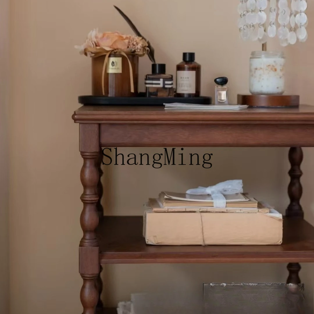 CL household high-end creative bedside table small square table corner sofa bedside table storage phone