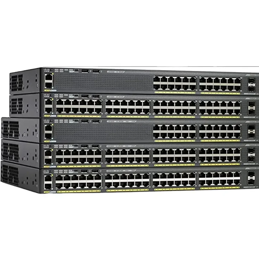 New WS-C2960X-48LPS-L 2960X Series 48 ports PoE 4x1G SFP Gigabit Switch WS-C2960X-48LPS-L