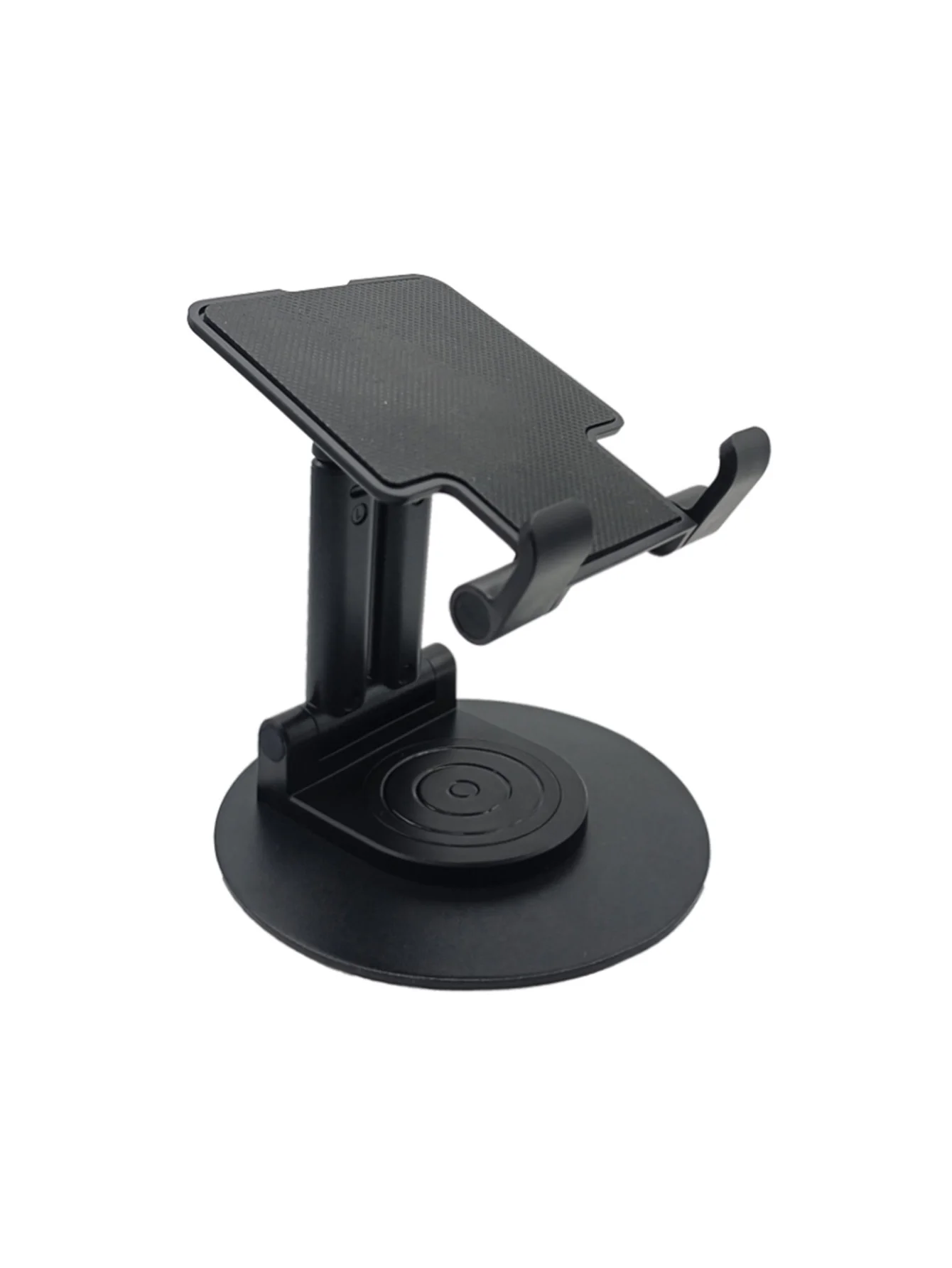 Supporto per telefono cellulare da tavolo pieghevole in metallo con rotazione a 360 ° per supporto per Smartphone iPad iPhone supporto portatile per