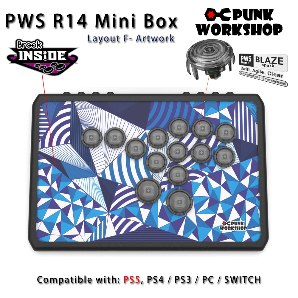 パンクワークショップ 最新ミニボックス PWS R14 レバーレス