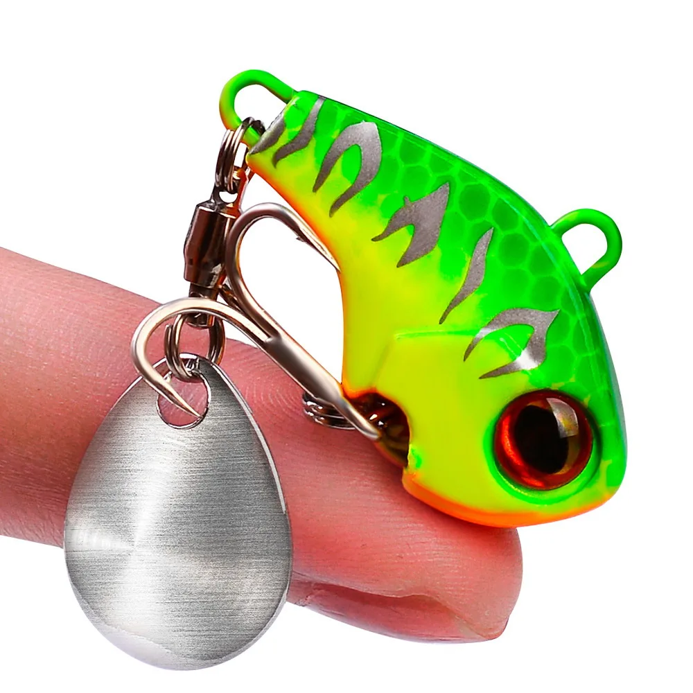 Spinner Cuchara Metal Vib – Señuelo oscilante invierno