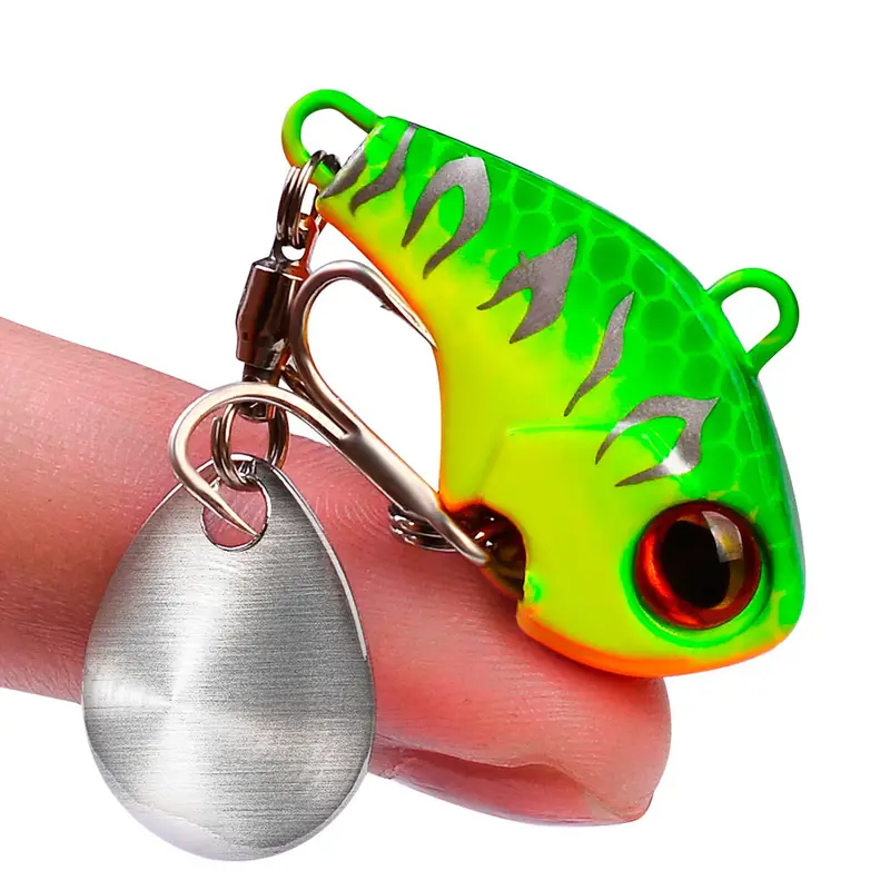 Fishing Lures Wobble Rotating Metal Vib Vibration Bait Winter Fishing 6g 15g 28g Artificial Hard Baits Spinner Spoon Lure Pesca - Image 3