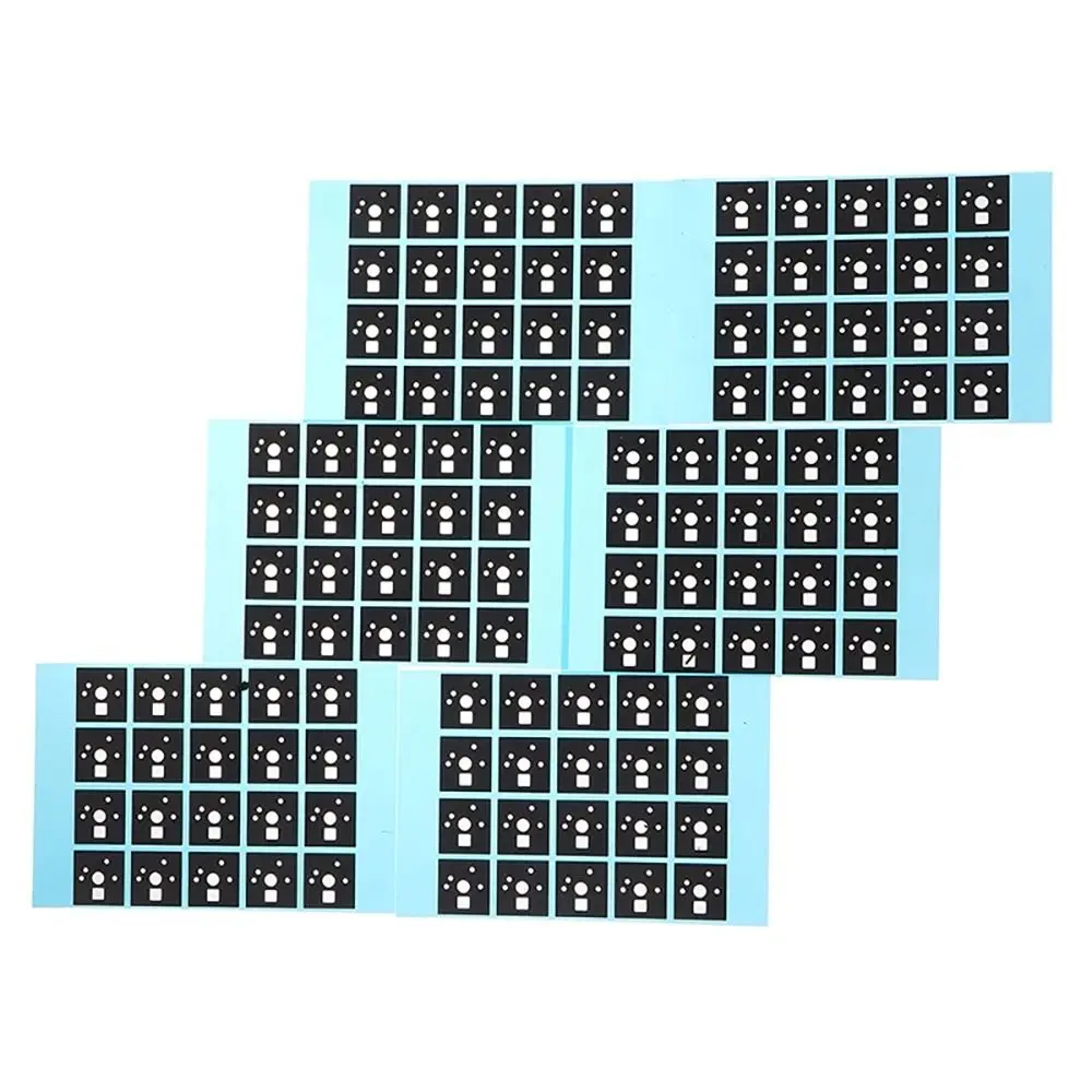 120Pcs New PE EVA PORON PCB Switch Pad Sticker Universal 0.5mm Foam Material Gasket Keyboard Gasket Improve Sound Quality