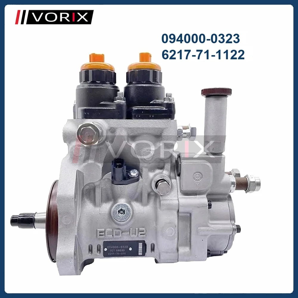 

094000-0323 6217-71-1122 Diesel Fuel Injection Pump for KOMATSU SA6D140E-3