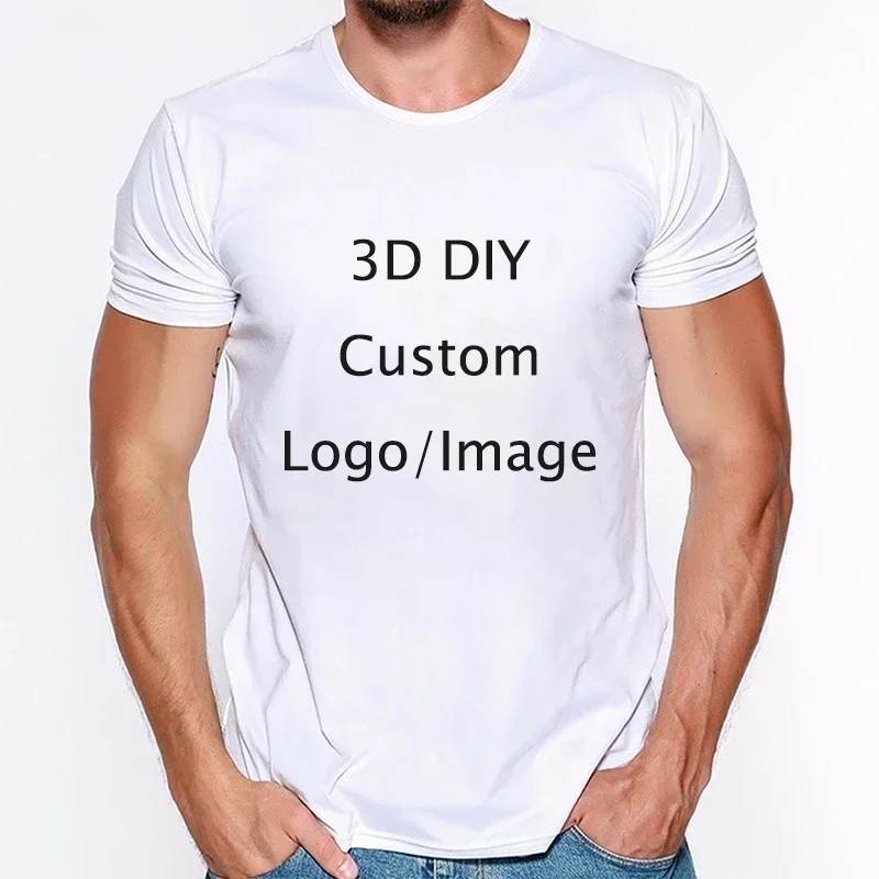 40 Pieces DIY Your OWN Design Tshirt Women/Men Logo/Picture Tees Custom Parent