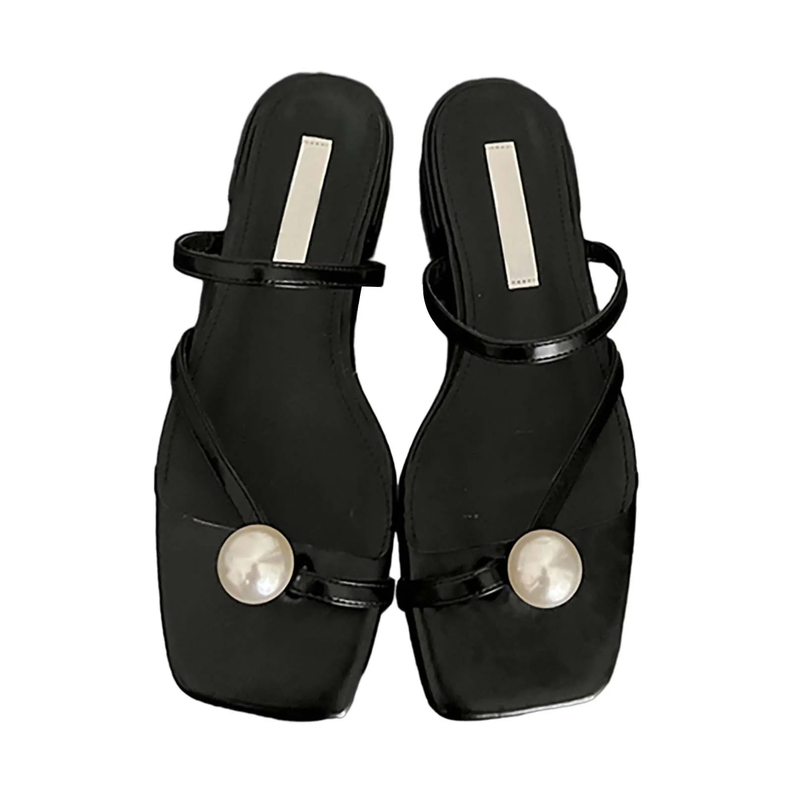 Sandalias de playa para mujer, zapatillas informales huecas, planas, calcetines con soporte de arco, cálidas