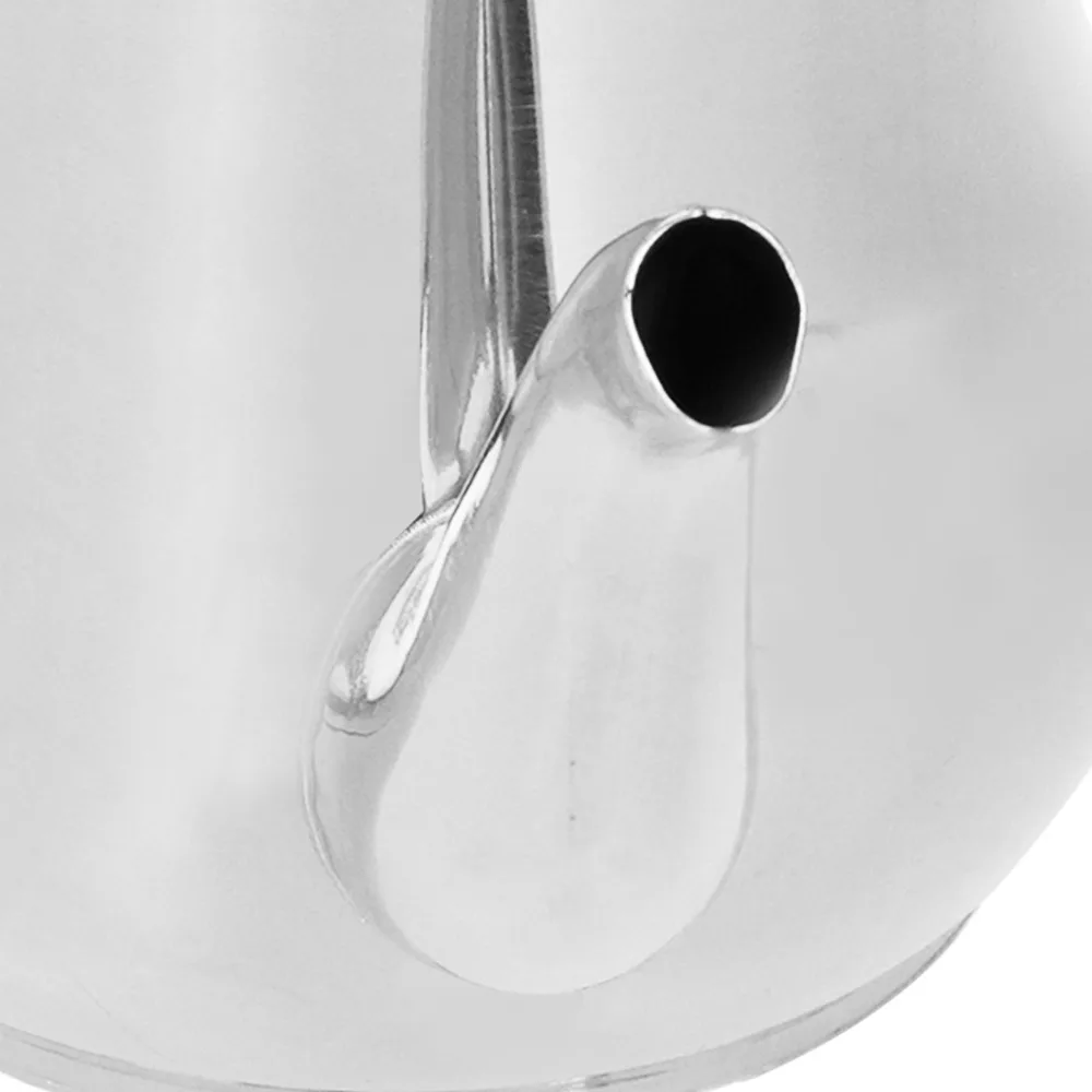 Stainless Steel Stainless Steel Tea Pot Durable Removable Strainer Oil Strainer Pot Rusty Proof Silver Teapot with Filter view 4