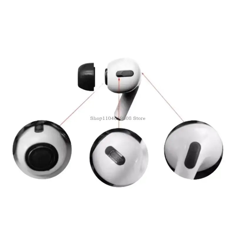 Staub Bildschirm Staubfilter Metallnetz einfache Installationen für Pro1/2 -Headsets Ohrhörer