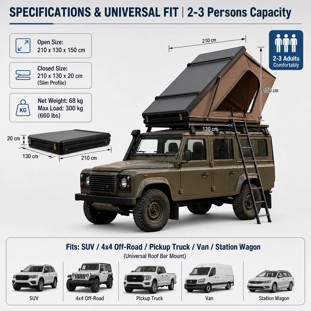 Modern 4 Person Extended Type - Roof Top Tent 4 Person Xl review and price